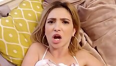 Cock craving spinner Jane Wilde agrees to suck her brothers dick and fuck him doggy style so he does her chores
