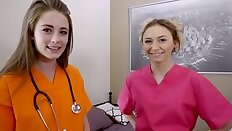 Horny nursing student Chloe Temple uses her stepbros dick for anatomy lessons and then rewards him with a hardcore romp