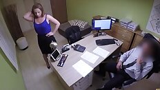 Teen lass blows cock and gets fucked for necessary money