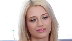 Aubrey Gold on the casting couch.