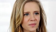 Rachel James on the casting couch.
