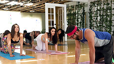 Abella Danger and Mandy Muse faced the horny yoga teacher - Abella Danger,Mandy Muse