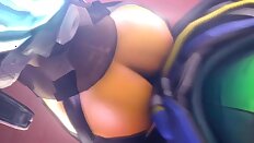 Overwatch - Tracer gets kinky! (3D animated POV)