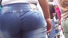 Candid Big Booty Bubble Butt Pacotuda Pawg Culona Big Ass 16