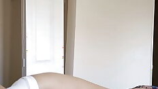 Nasty Threesome with Roommates In The Morning