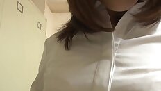 Young whore gets undressed in the lockers