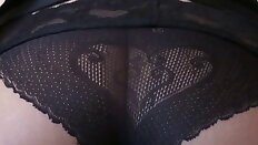 Legs and feet in fashion seamless pantyhose