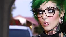 BurningAngel Cum on My Tattoo!