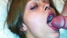 she swallows