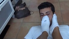 first time socks smelling