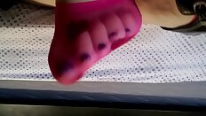 STINKY SWEATY NYLONS SOCKS ...DO U WANT THEM?