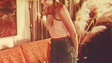 Teen in Pigtails Pleasing Her Man's Dick (1960s Vintage)