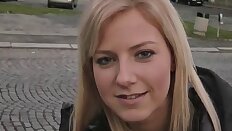 Chick with a pussy piercing fucked on the floor