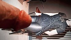 Sophie Shevardnadze leather pants cum tribute 2