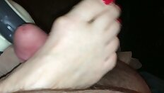 wife's footjob
