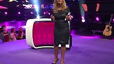 Barbara Schoeneberger in hot tight dress on dogystyle