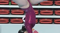 Curvy Sexy Gymnast Ass LS2