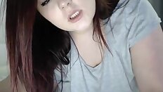 BBW curvy busty brunette big natural boobs