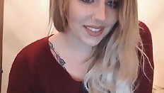 Beautiful Sexy Babe Home Alone