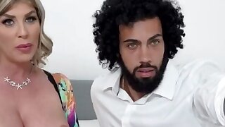 Curvy milf blows her new assistants BBC. Lolly asks for an assistant from her husband. There is a lot of things to do around the house so James is here to help her.. and he has a BBC too!