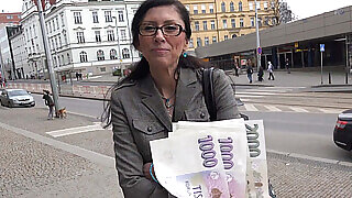 Czech MILF Secretary Picked up and Fucked